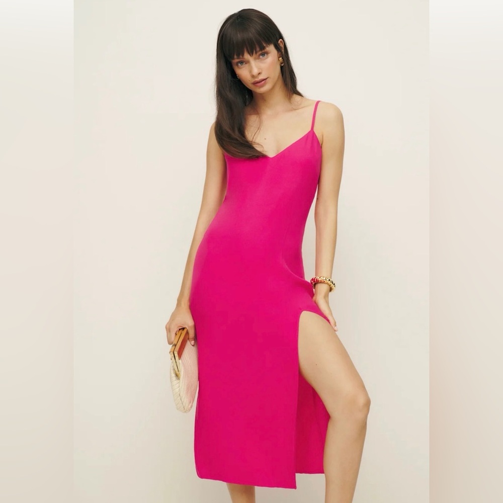 Reformation Crimini Dress in Corvette